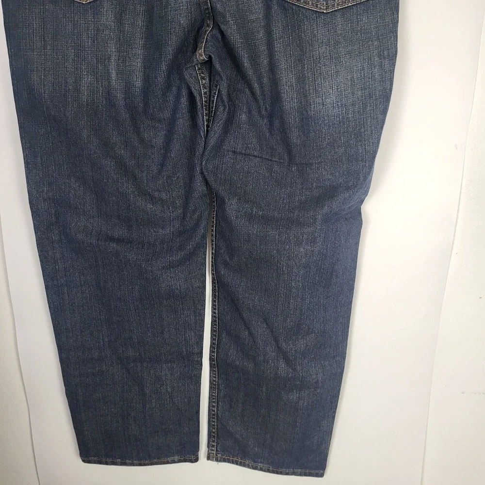 Levi's 550 Jeans 46x32 Mens High Rise Straight Leg Medium Wash Denim Bottoms